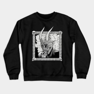 Satan In Self Crewneck Sweatshirt